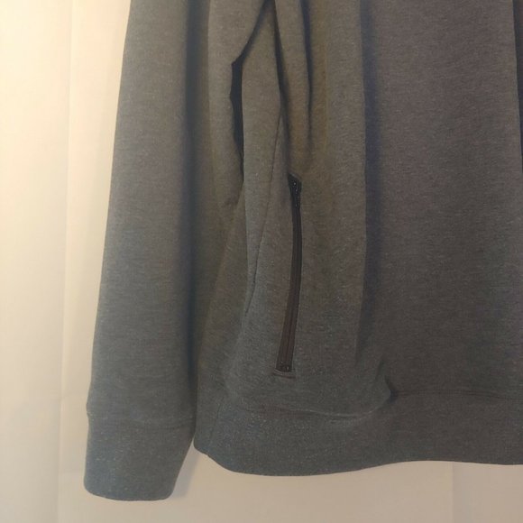 Seattle Seahawks Mens 2X Shirt Pullover 1/4 Zip Long Sleeve Gray 47 Forward NFL - Picture 9 of 9